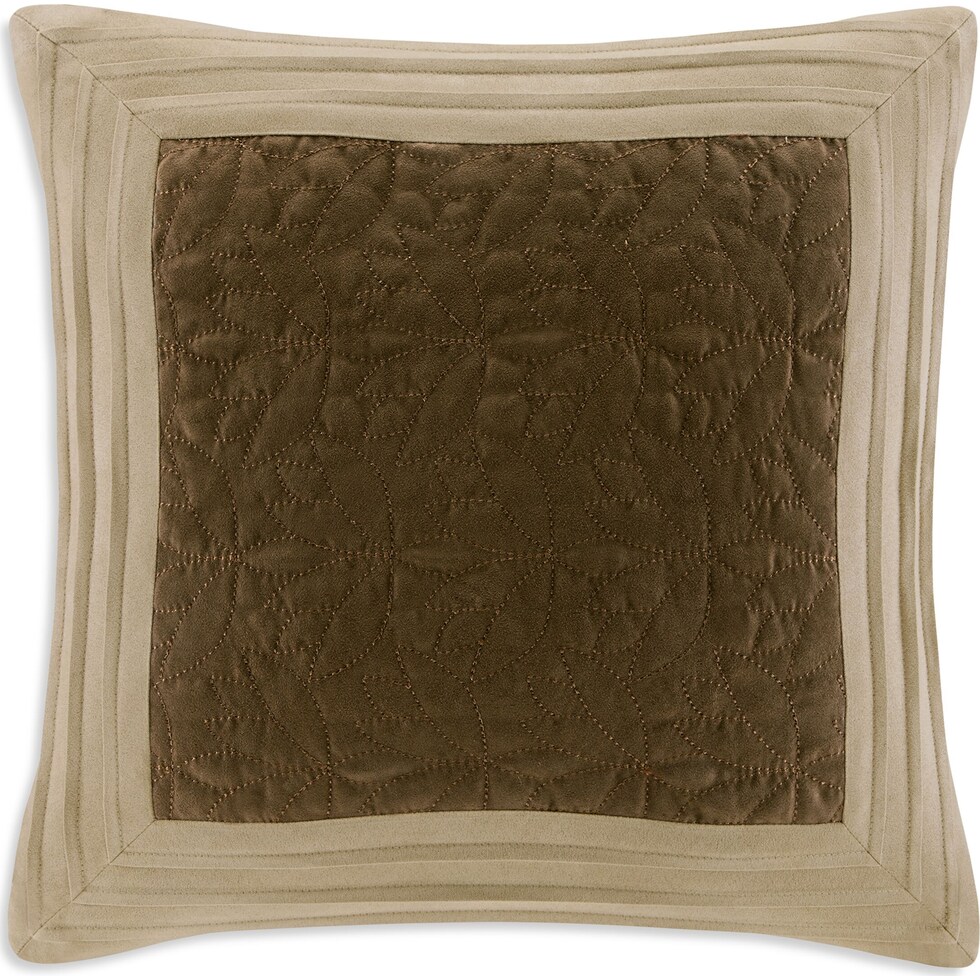 louise light brown california king bedding set   