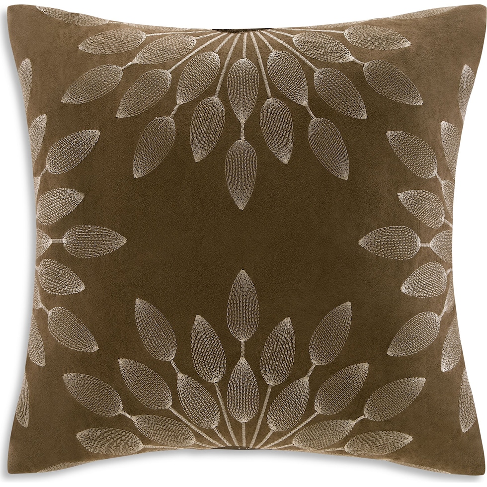 louise light brown california king bedding set   