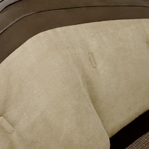 louise light brown california king bedding set   