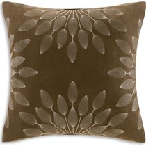 louise light brown queen bedding set   
