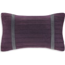 louise purple queen bedding set   