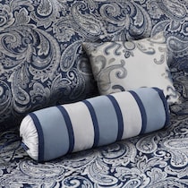 louisiana blue california king bedding set   