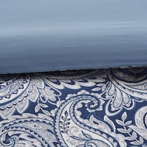 louisiana blue california king bedding set   