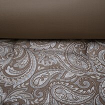 louisiana gray queen bedding set   