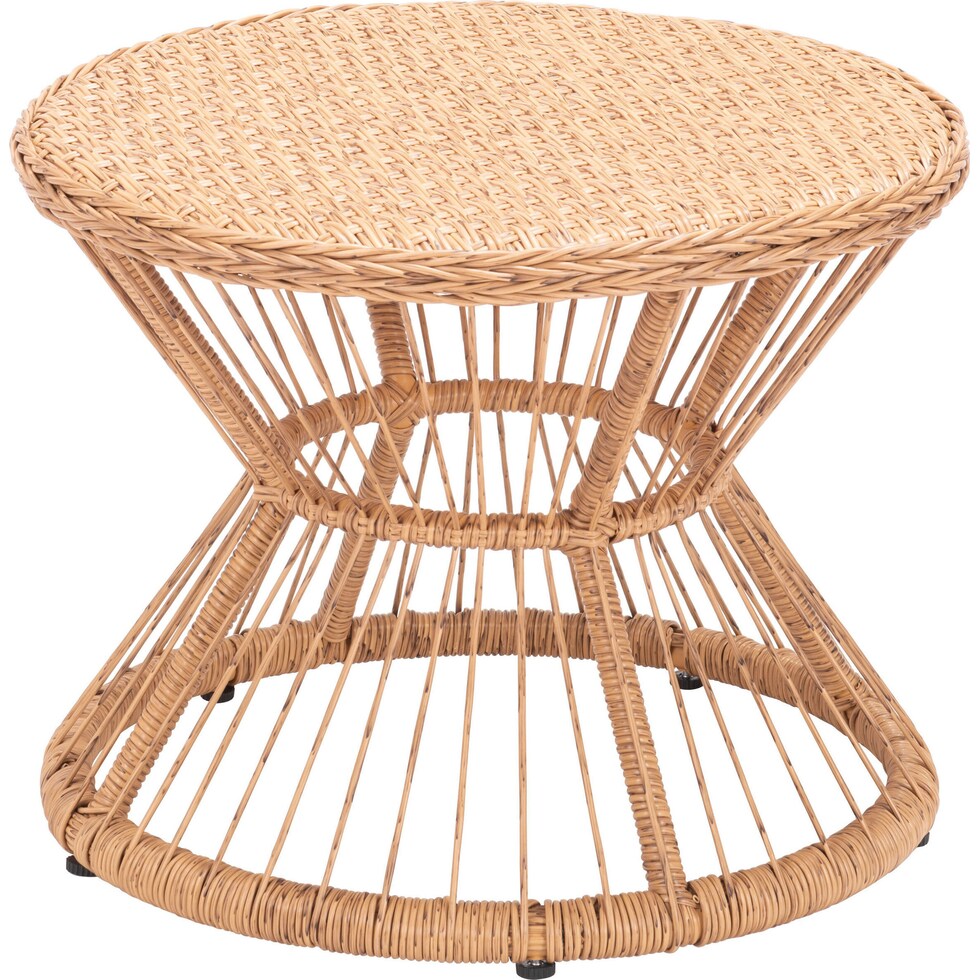 louisville light brown accent table   