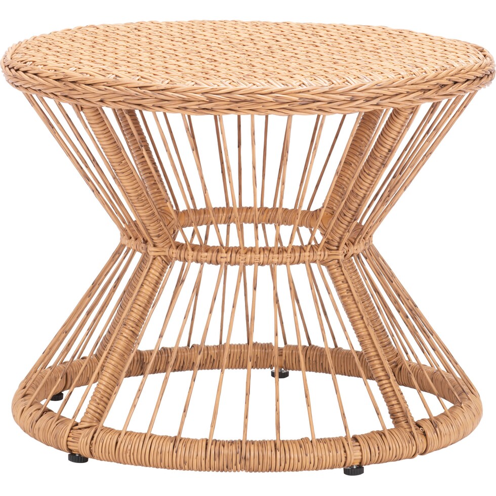 louisville light brown accent table   