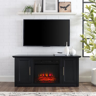 Lucas TV Stand with Fireplace