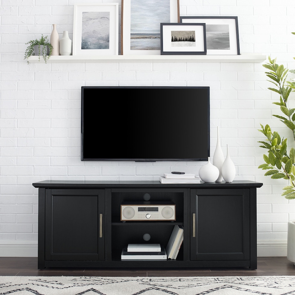 lucas black tv stand   