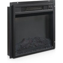 lucas dark brown fireplace tv stand   