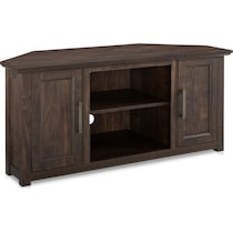 lucas dark brown tv stand   