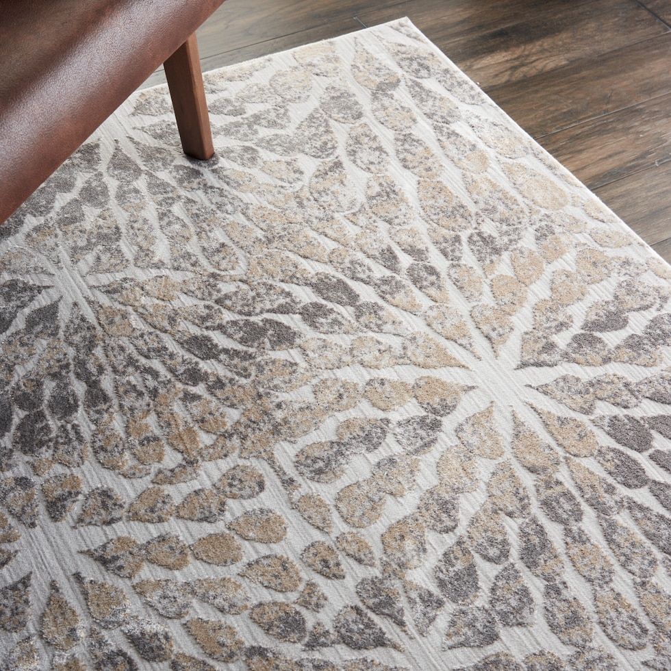 lucerne white area rug  x    