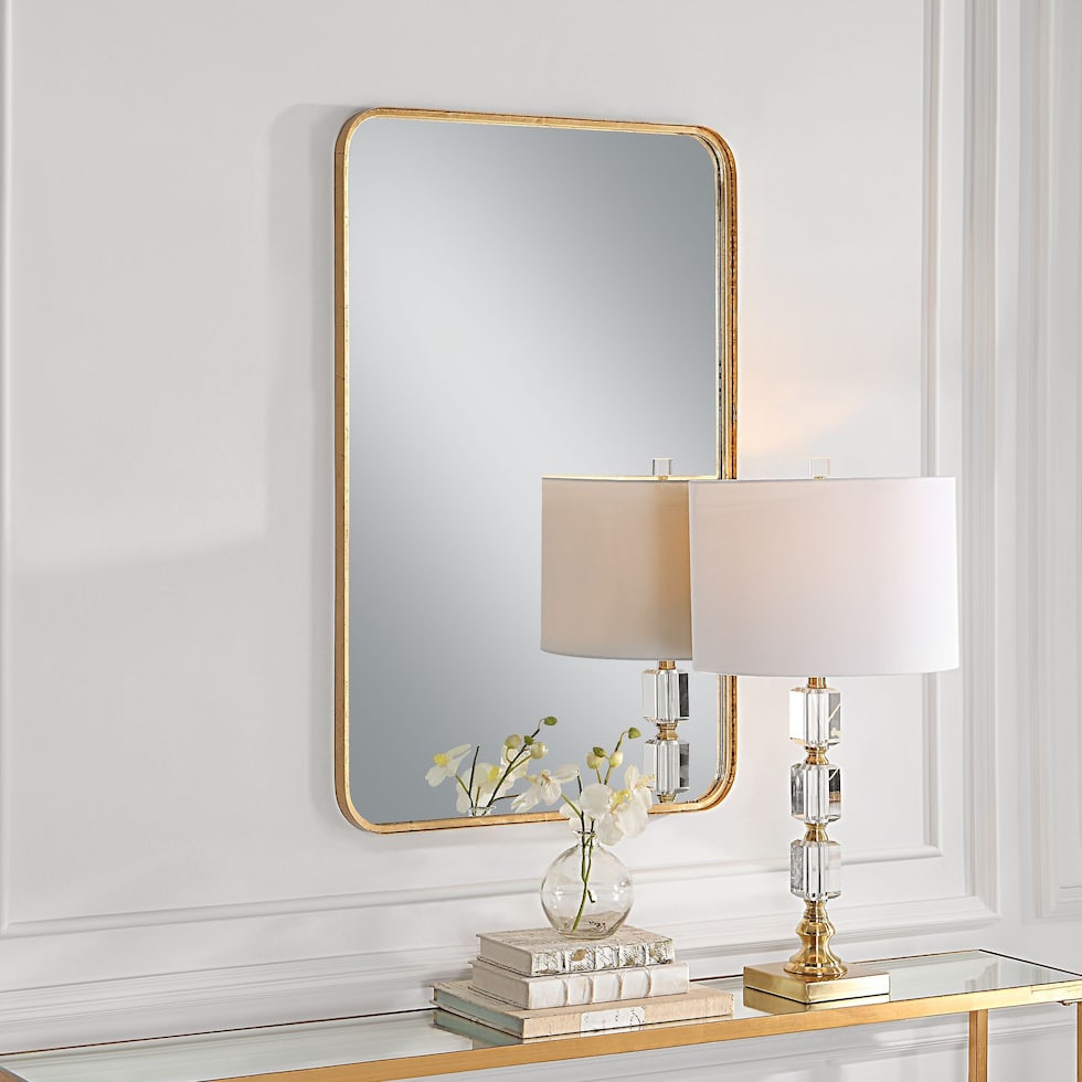 lucian gold mirror   