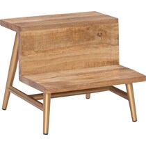 lucy gold bed steps   