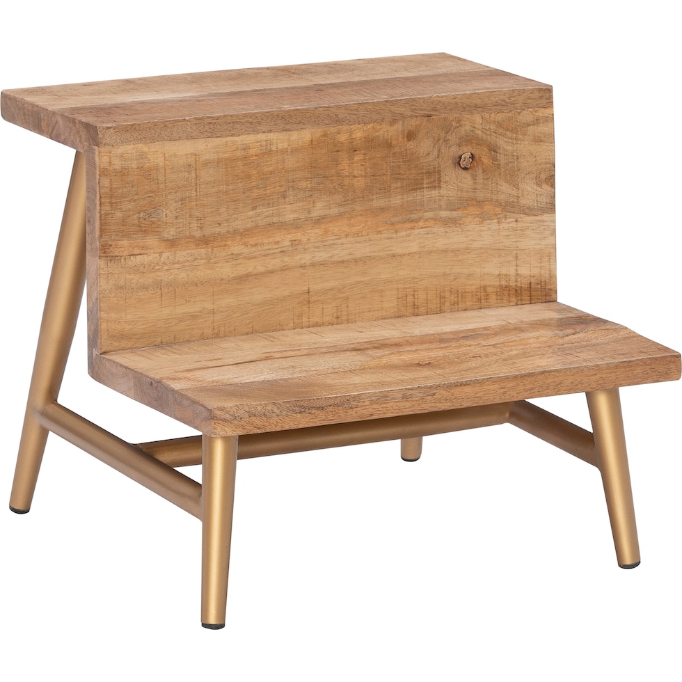 lucy gold bed steps   