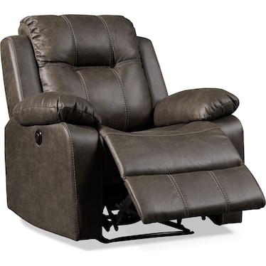 Luka Power Recliner - Gray