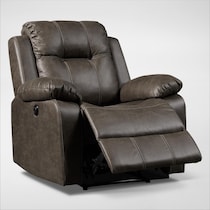 luka gray recliner   