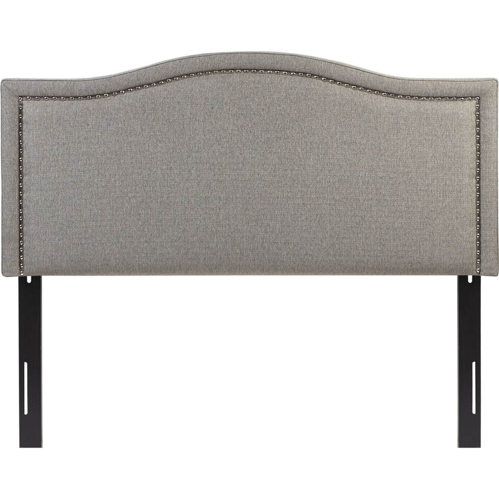 lupita gray king headboard   