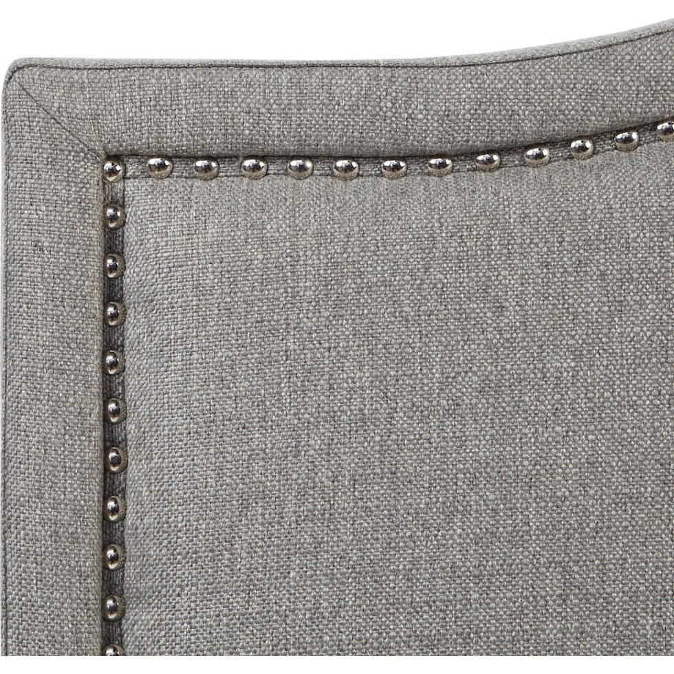 lupita gray king headboard   