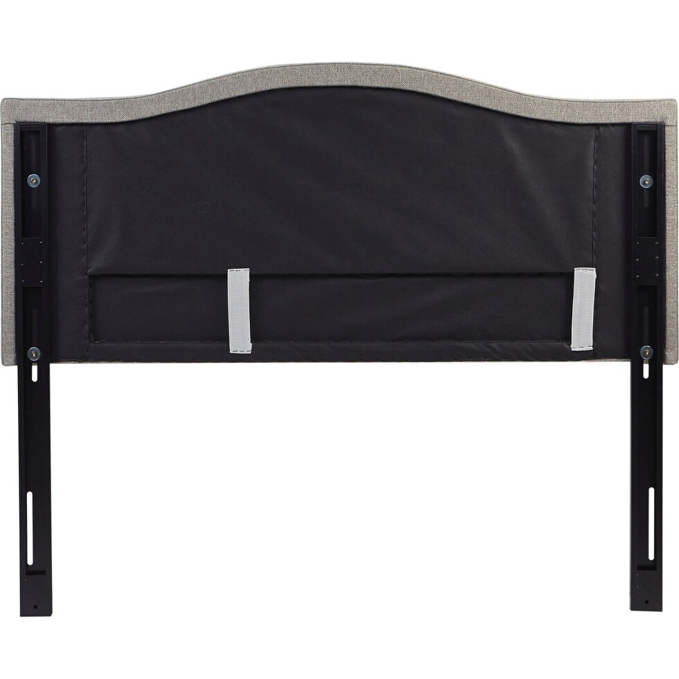 lupita gray king headboard   
