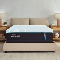 luxe adapt  white california king mattress   