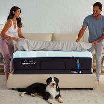 luxe adapt  white california king mattress   