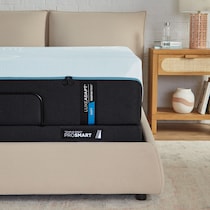 luxe adapt  white california king mattress   