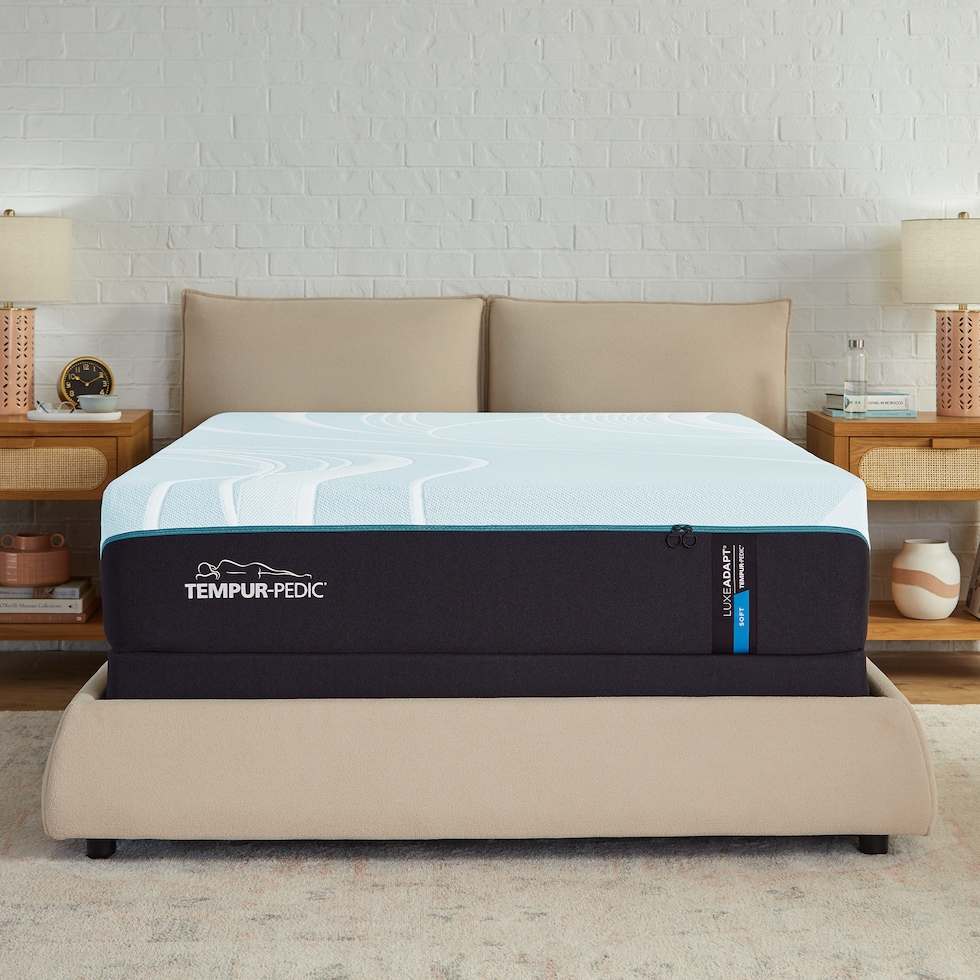 luxe adapt  white california king mattress   