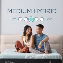luxe adapt  white king mattress   
