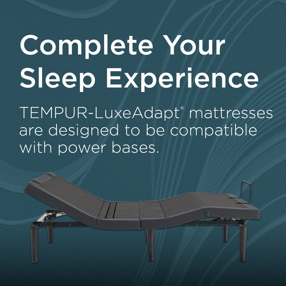 luxe adapt  white queen mattress   