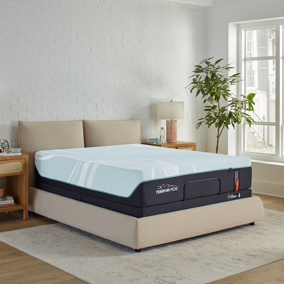 luxe adapt  white queen mattress   