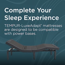luxe adapt  white queen mattress   