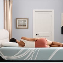 luxe adapt  white queen mattress   