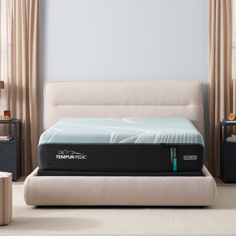luxe adapt  white queen mattress   