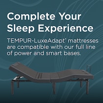 luxe adapt  white queen mattress   