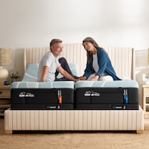 luxe adapt  white queen mattress   