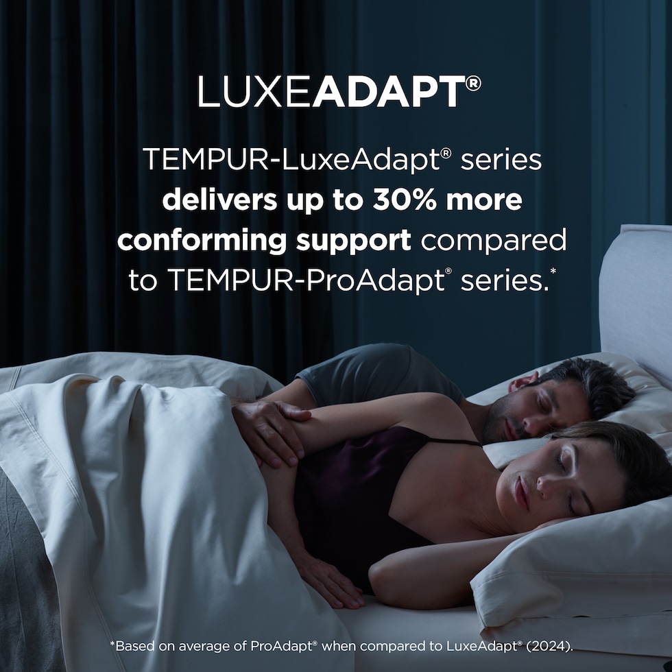 luxe adapt  white queen mattress   