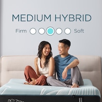 luxe adapt  white queen mattress   