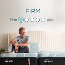 luxe adapt  white split california king mattress   