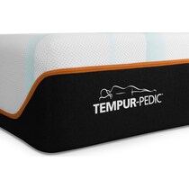 luxe adapt white queen mattress split low profile foundation set   