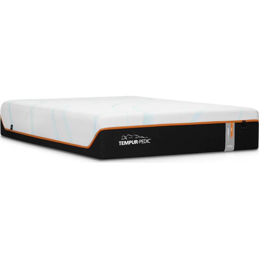 luxe adapt white split california king mattress   