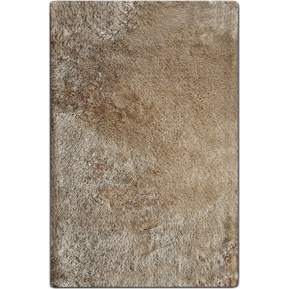 luxe beige light brown area rug  x    