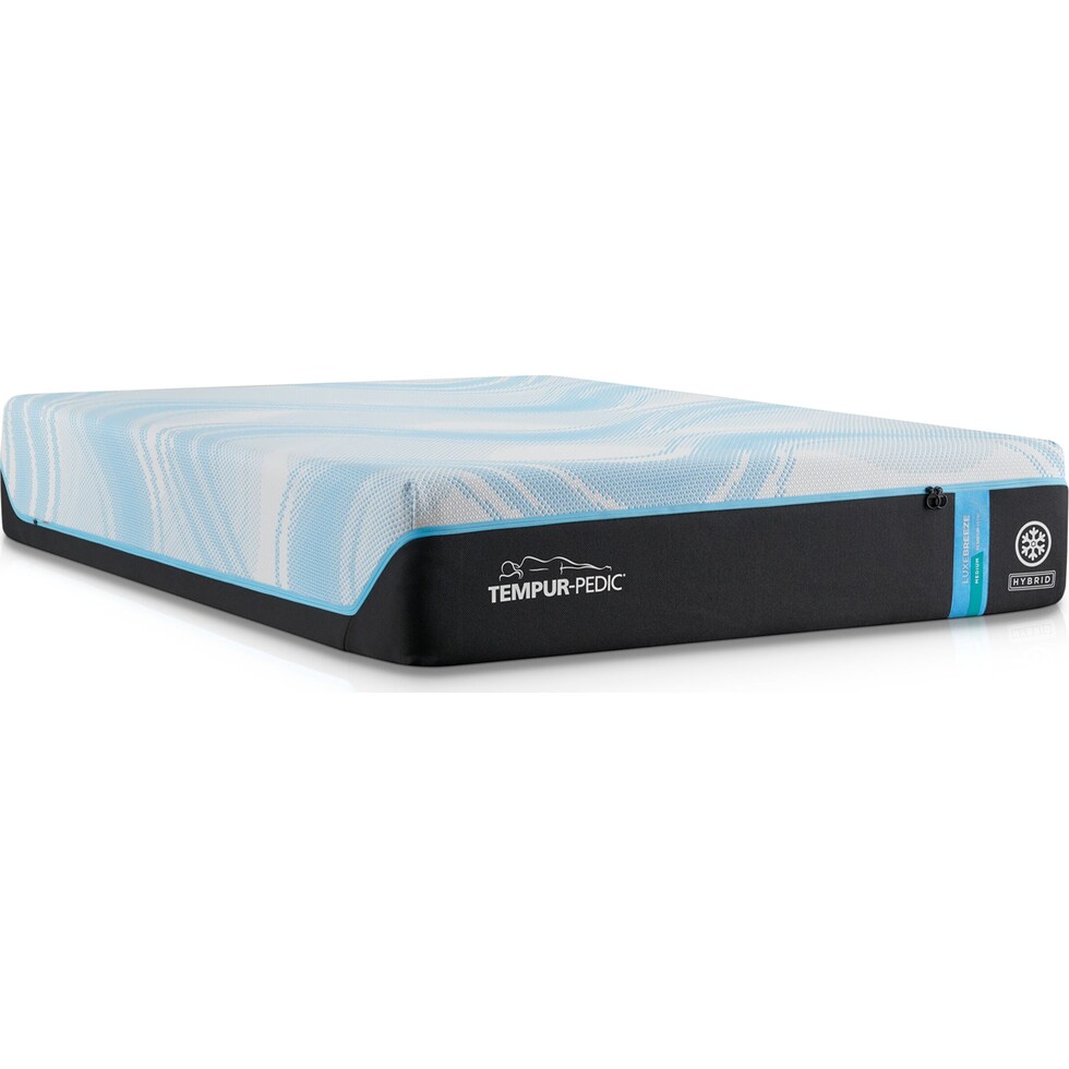 luxe breeze white california king mattress   
