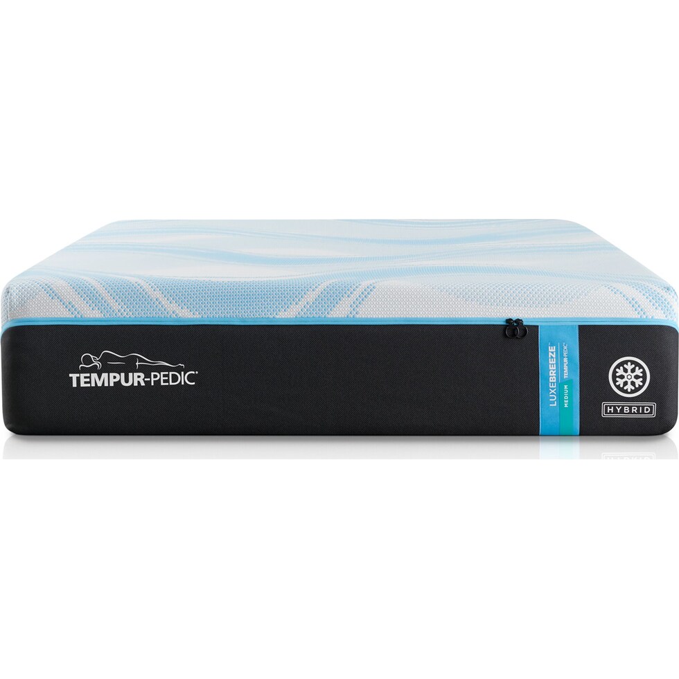 luxe breeze white california king mattress   