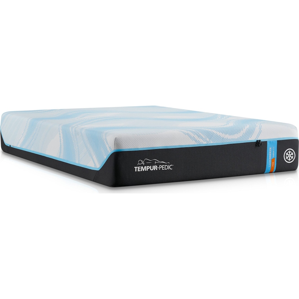 luxe breeze white california king mattress   
