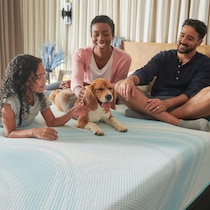 luxe breeze white king mattress   