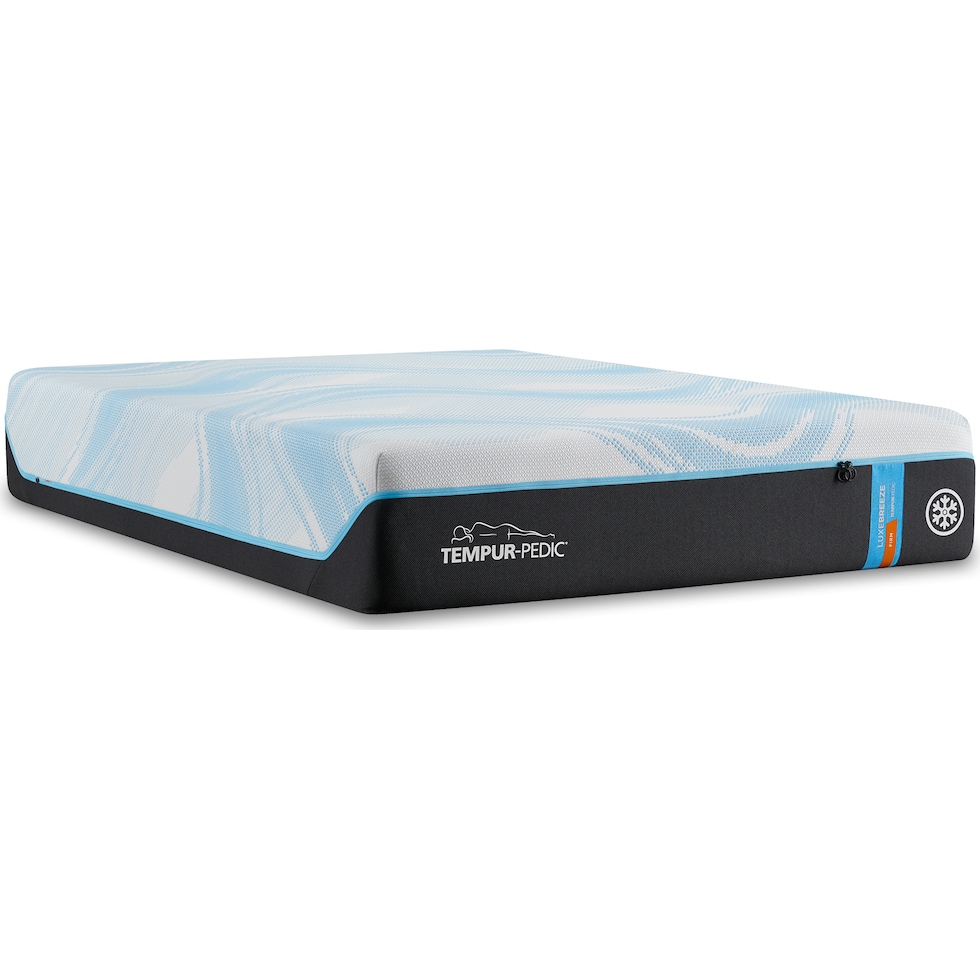 luxe breeze white queen mattress   
