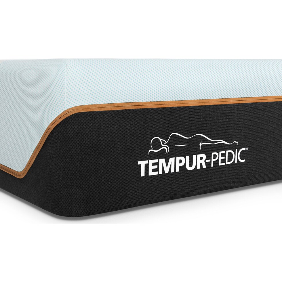 luxe breeze white split california king mattress   