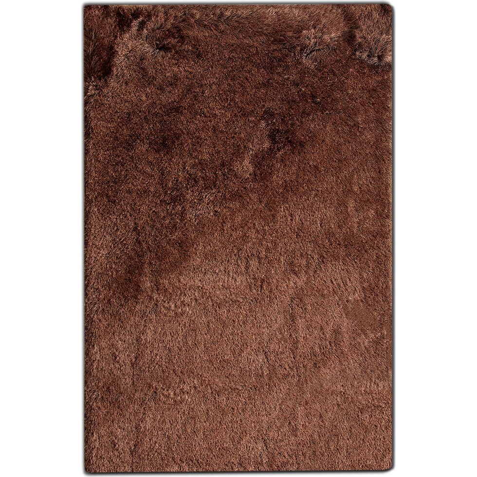 luxe chocolate dark brown area rug  x    