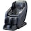 luxe glow black massage chair   