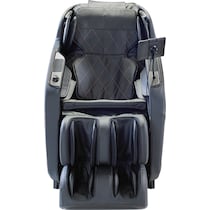 luxe glow black massage chair   